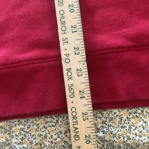 Pro Line Fanatics NY Giants women’s hooded sweatshirt red small football NFL - Picture 6 of 8